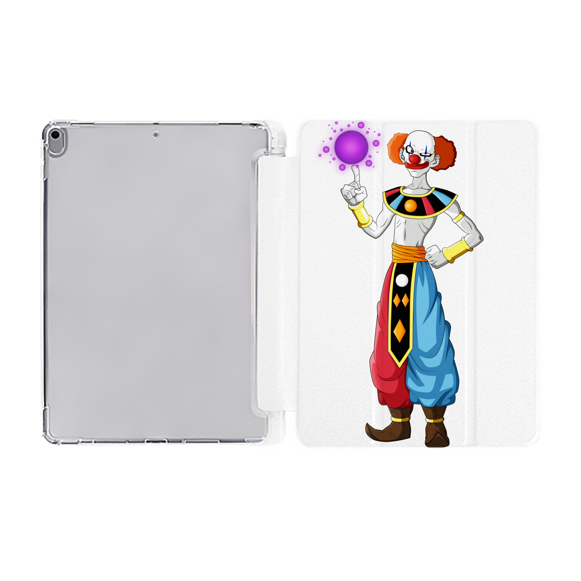 （画像用） ドラゴンボール DRAGON BALL IPad ケース ペン収納付き 三つ折りスタンド PUレザー×シリコン 対応機種9.5/10.5/10.9インチ
